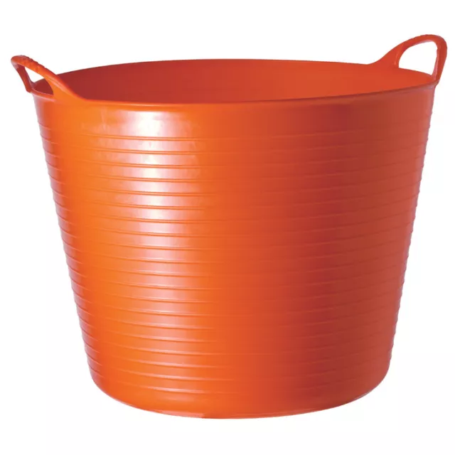 Red Gorilla Tub Small Orange Horse Stable Yard 14 L