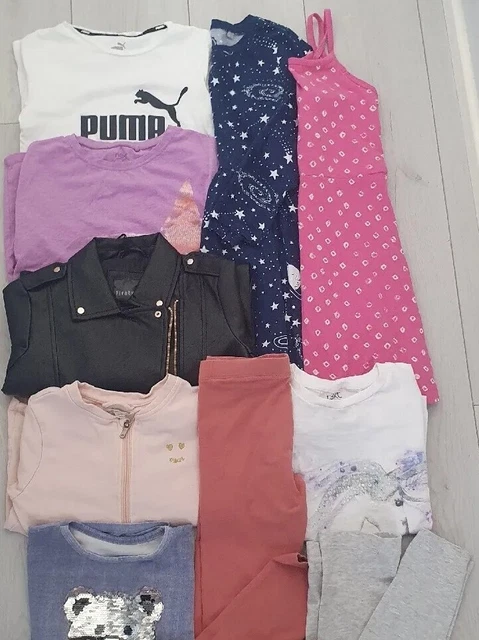 Pacchetto vestiti bambina 8-9 anni estate con giacca nuova di zecca