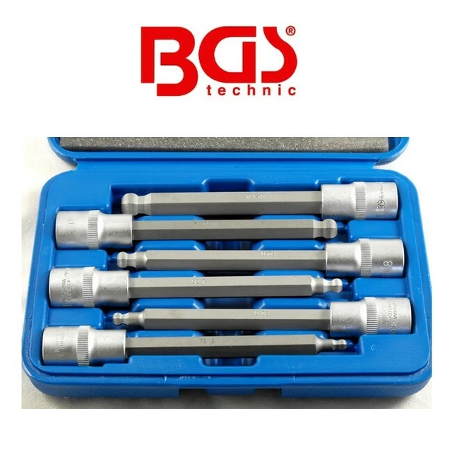 Porte-embouts Angulaire BGS 4846 6.3mm (1/4') - Hauteur Extra-basse 37mm, Fonction Libération Rapide, Empreinte Six Pans - 2