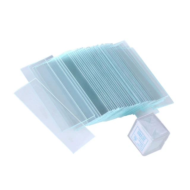 Lot De 72 Lames De Microscope En Verre + 100 Lamelles Couvre-objet 22mm - Neuf, Marque OPTO-EDU