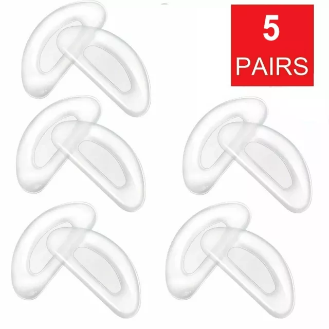 Autocollants nez antidérapants en silicone pour lunettes lunettes lunettes de s