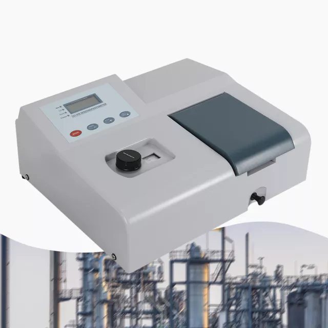 Digital Visible Spectrophotometer 350-1020nm Laboratory Spectrometer Equipment