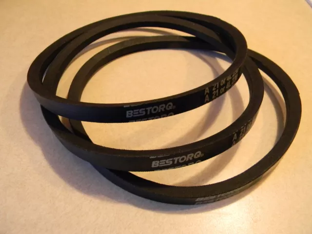 Powermatic #65 & #66 drive belts, set of 3