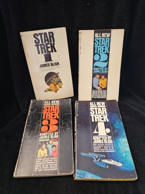 Star Trek 1968-1977 Bantam Complete Set of 12 Paperback Novels by James Blish 2