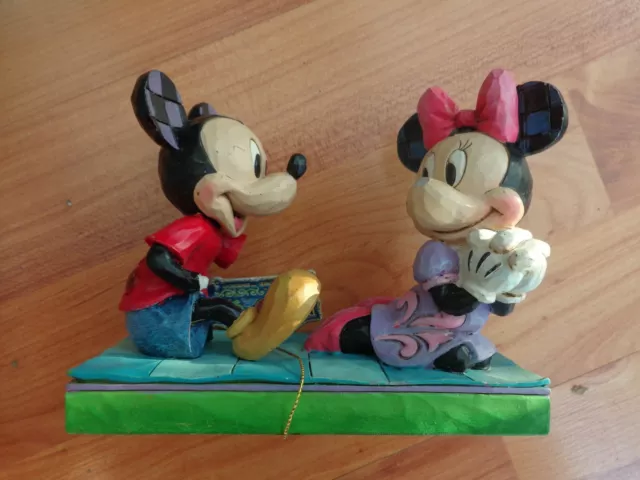 Jim Shore Disney 4046066 Mickey & Minnie - Ich Habe Dies Nur Für Sie Ausgewählt - Beschädigt