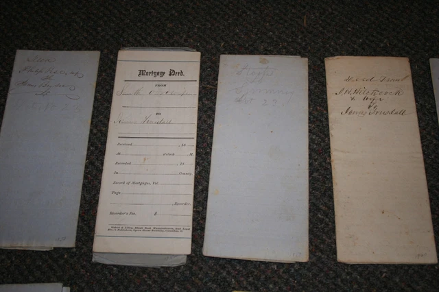 Trusedale Family History Wooster Ohio Deeds And Letters 2