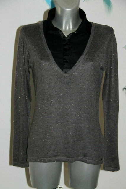 Haut Cop-Copine Destiny Taille S (36) - Blanc Flanelle - État Neuf - Femme