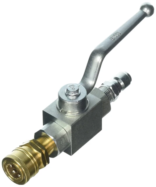 High Pressure Ball Valve Kit 3/8&quote; Male Plug X 3/8&quote; F...
