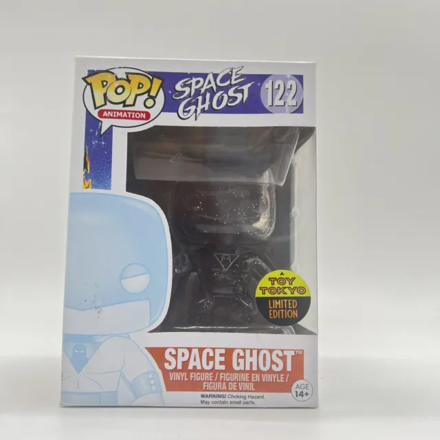 Funko Pop Space Ghost Invisible 2016 Toy Tokyo Exclusive #122 Damaged Box Read