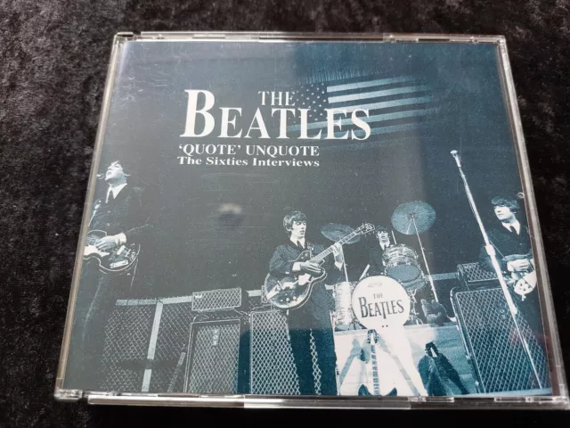The Beatles**Quote/Unquote 2 Disc Cd**1995 Fatbox Vgc