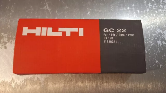 Cartouche de gaz HILTI GC 22 NEUVE(PÉRIMÉ) pour Cloueur HILTI GX 120