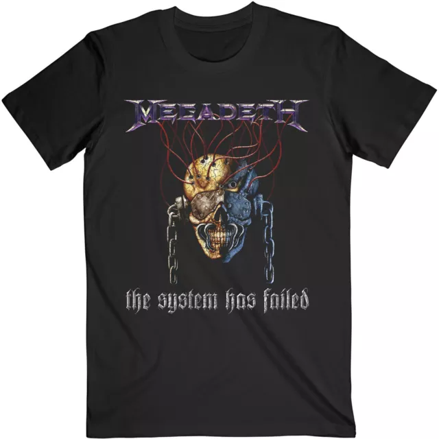 MEGADETH - Systems Fail T-Shirt Official Merchandise Größe XL