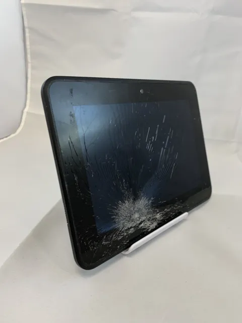Amazon Kindle Fire HD 7 2nd Gen X43Z60 Black Tablet Faulty Cracked