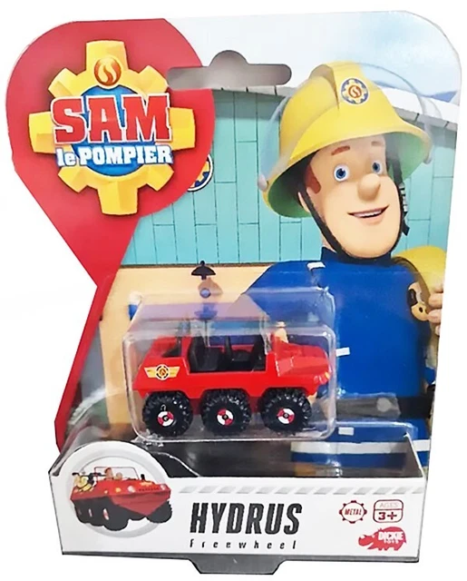 Véhicule Hydrus Sam Le Pompier 20cm - Jouet Flottant Avec Personnage Articulé