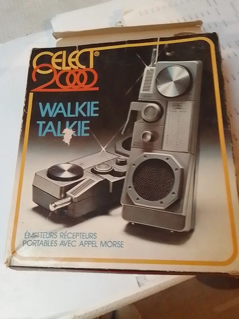 CELECT 2000 WALKIE Talkie Type 655 Très Bon État. Fonctionnent EUR 25,00 - FR