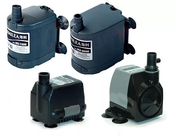 Hailea Aquarium Water Pumps -  HX 800 -  HX 1500  - HX 2000  - HX 2500 - HX 4500