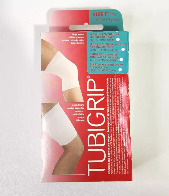 MOLNLYCKE Tubigrip Elasticated Tubular Bandage Natural Size F 1m 3.28ft