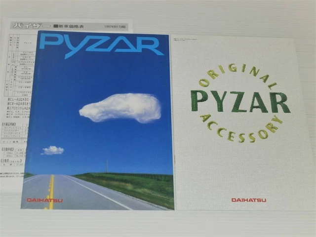 Catalog Only Daihatsu Pyzar Pizer G301G/G303G/G311G 1997.9 With Accessory