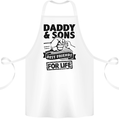 Daddy & Sons Best Friends Fathers Day Cotton Apron 100% Organic