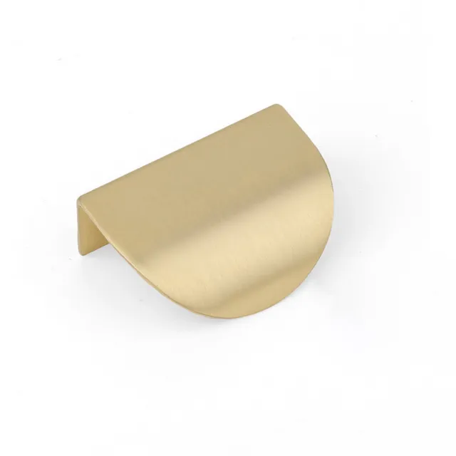 Leaf Shape Brass Gold Cabinet Pulls Furniture Handles Copper Drawer Pull Kn-wf