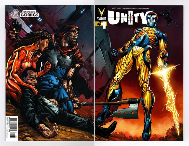Unity (2013) #1 Sears Yesteryear Comics Variant Valiant Entertainment Vei Vf