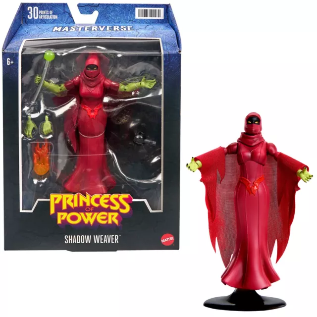 Masters of the Universe Masterverse Wave 8 Princess o Power Figur: Shadow Weaver