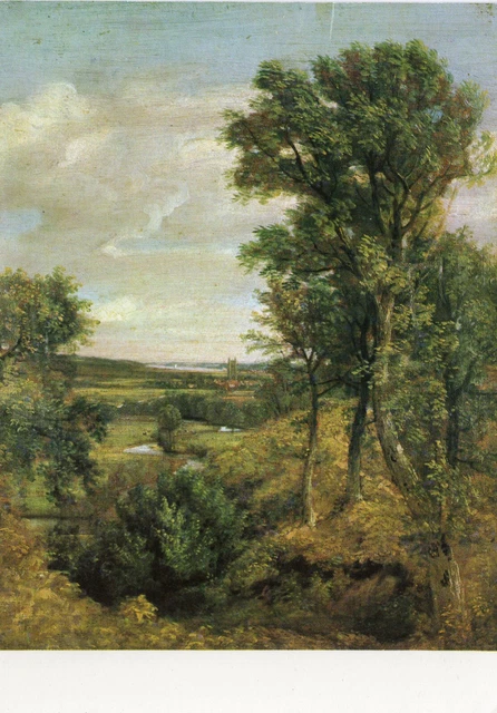 Postcard-Dedham Vale.John Constable.