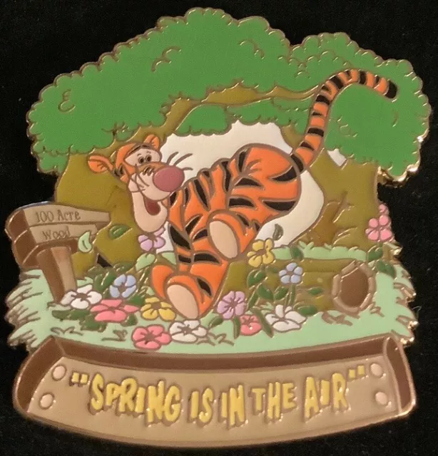 WDW Seasonal Series Spring is in the Air Tigger LE 5000 Disney Pin