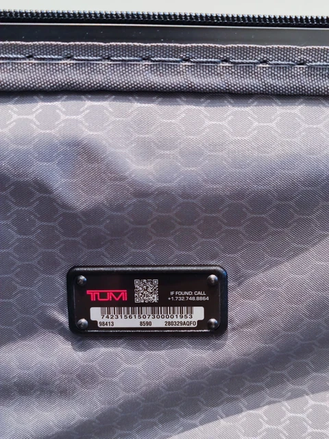 TUMI VAPOR EXTENDED TRIP PACKING CASE 32” BLUE FLORAL Large Spinner Suitcase 9