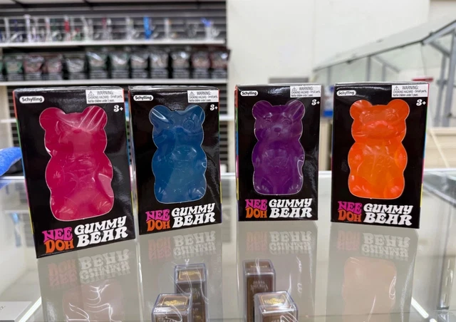 NEEDOH GUMMY Bear Squishy Squeeze Sensory Fidget Toy Stress Relief ...