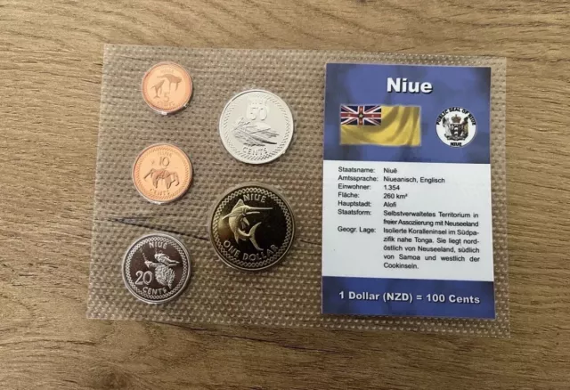 KMS * Niue * Kursmünzensätze der Welt * Top!