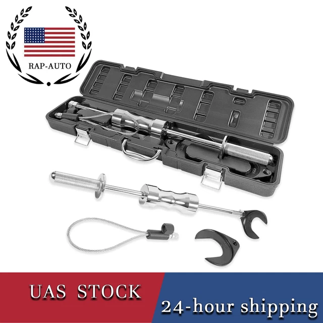 CV Joint Puller Slide Hammer Front Wheel Drive Axle Half Shaft Removal Tools Kit