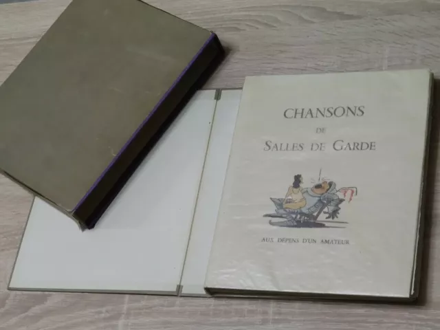 1948 Chansons de salle de garde médecine curiosa erotica bibliophilie numéroté