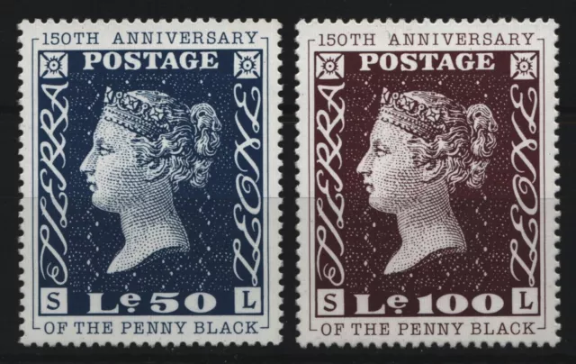 1990 Sierra Leone - Mi-No. 1428-1429 ** - MNH - Penny Black