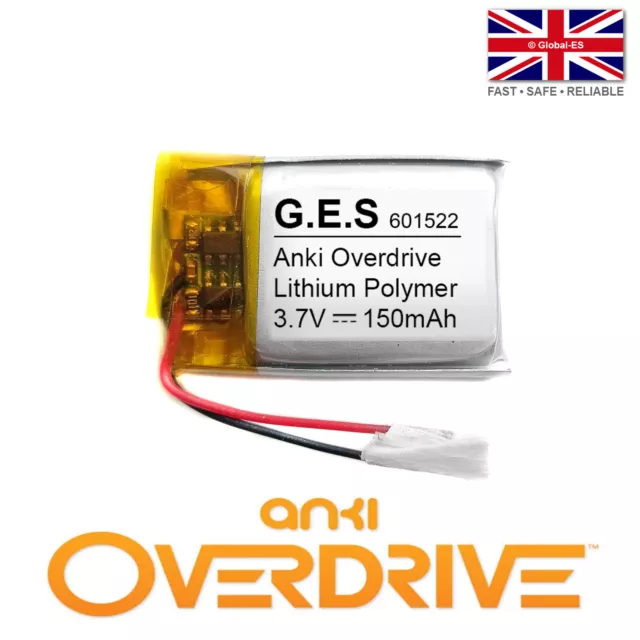 Anki Overdrive Car / Supertruck Battery - EXTENDED - 3.7V 150mAh LiPo 1S Polymer