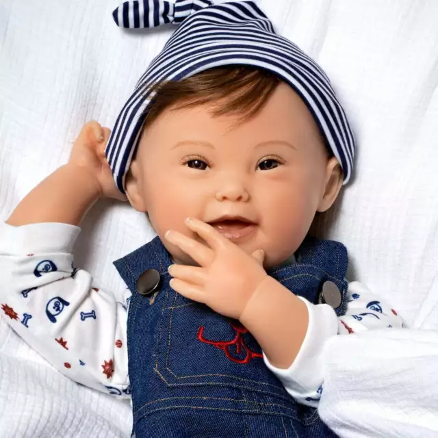 Paradise Galleries Down Syndrome Baby Noah Reborn Doll