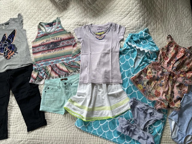 Bundle Of  Crewcuts/ Ralph Lauren/ Melissa Odabash/ Zimmermann age 6/6-7/7GIRLS