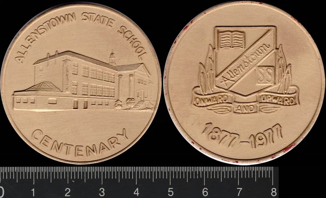 AUSTRALIA: 1977 ALLENSTOWN State School Queensland 100 Year Centenary ...