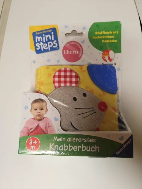 Monika Neubacher-Fesser ministeps: Mein allererstes Knabberbuch in gelb, neu OVP