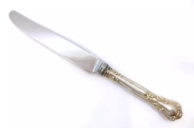 Birks Chantilly Sterling Silver 9 ¾ inch Dinner Knife with French Blade