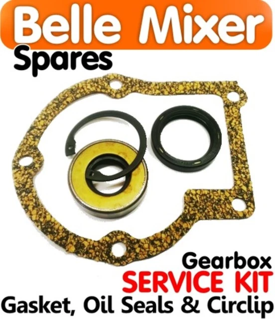 SERVICE KIT OIL Seal Gasket Belle Cement Concrete Mixer Drum Shaft