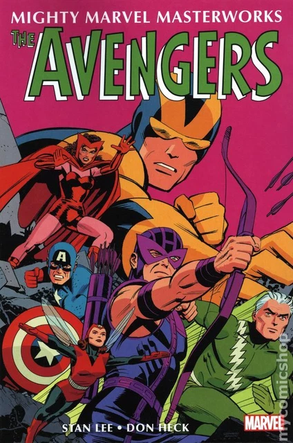 Mighty Marvel Masterworks The Avengers TPB #3A-1ST NM 2023 Stock Image
