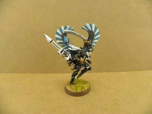 WARHAMMER 40K PAINTED Eldar Phoenix Lord Baharroth, The Cry of the Wind ...