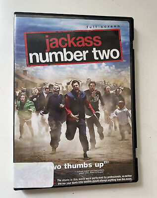 Jackass: Number Two (DVD, 2006, Rated Full Screen Version)