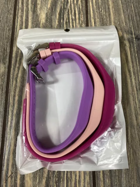 Huishang Flex 2 Accessories Band Magenta Pink Purple Set Of 3