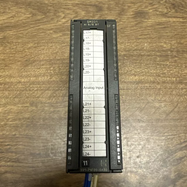 Siemens,6ES7 331-7NF00-OABO,Simatic S7 Analog Input Module