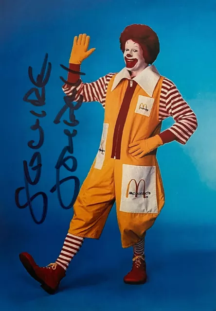 Squire Fridell · McDonald’s · Ronald McDonald · Autogramm