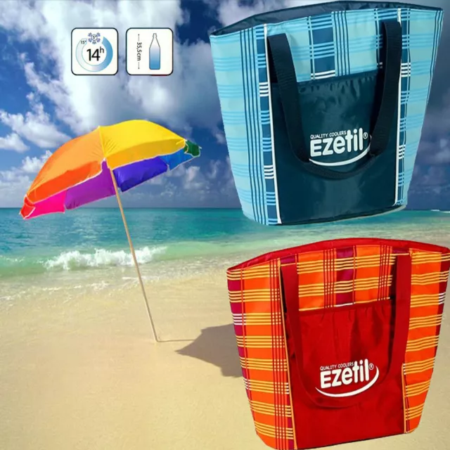 BORSA TERMICA FRIGO MARE 16lt EZETIL LIFESTYLE COLORI BLU o ARANCIO COD.802800