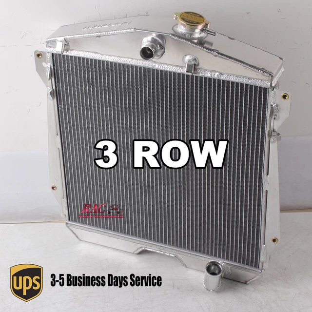 3 Row Radiator For 1943-1948 Chevy Cars Fleetline FleetMaster Stylemaster 6CYL