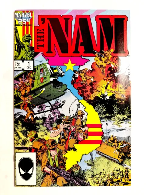 Marvel THE 'NAM (1986-87) #1-10 Vietnam War VF (8.0) to NM (9.4) Ships FREE! 2